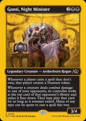 (450) Gonti, Night Minister - FIRST-PLACE FOIL
